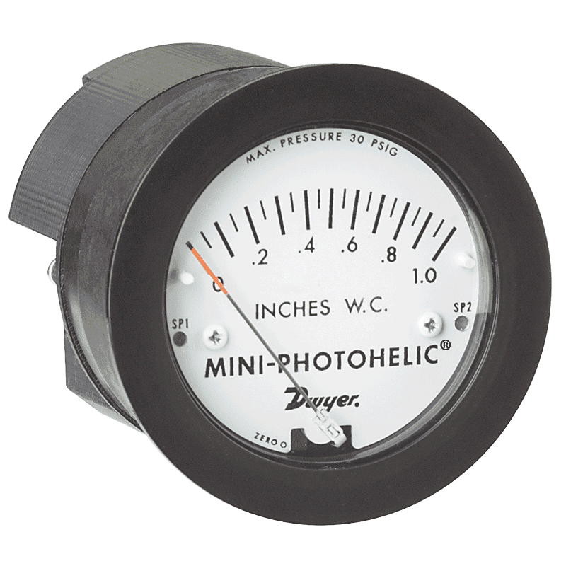 Afbeelding van Dwyer Mini-photohelic drukverschilmeter serie MP